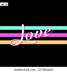Typography modern Fashion Slogan for T-shirt and sweatshirt printing design and various jobs 