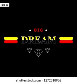 Typography modern Fashion Slogan for T-shirt and sweatshirt printing design and various jobs