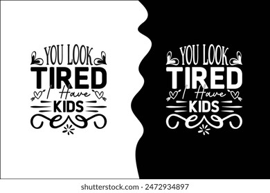 Typography mom t-shirt design vector