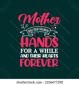 Typography mother's day t shirt