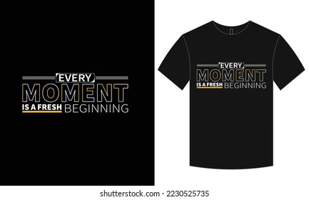 typography and motivation t-shirt design 