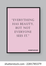 Typography motivational quotes illustration- vector art 