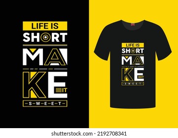 typography motivational t shirt design