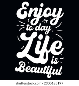 Typography motivational tshirt design vector design