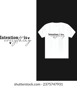 Typography Motivational T-shirt design Vector