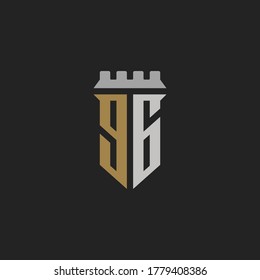Typography of Ninety Six 96 Logo Template Design inspiration
