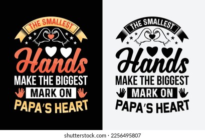 Typografie Papa Vater's Day T-Shirt-Design, Happy Vater's Day t Shirt, Papa t Shirt
