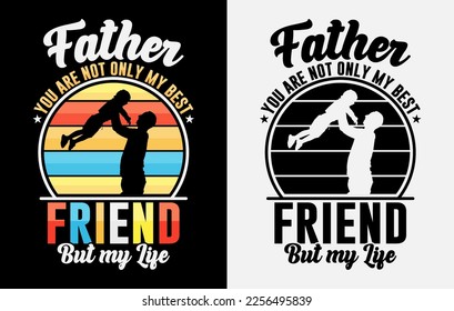 Typografie Papa Vater's Day T-Shirt-Design, Happy Vater's Day t Shirt, Papa t Shirt
