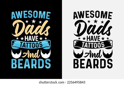 Typografie Papa Vater's Day T-Shirt-Design, Happy Vater's Day t Shirt, Papa t Shirt
