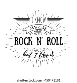 Typography poster. Inspirational quote. Concept design for t-shirt, print, card. Vintage vector illustration