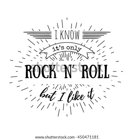 Typography poster. Inspirational quote. Concept design for t-shirt, print, card. Vintage vector illustration Foto stock © 