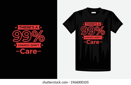 Typography Print Ready T Shirt Design Template 