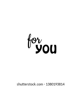 Typography for print or use as poster, flyer or T shirt