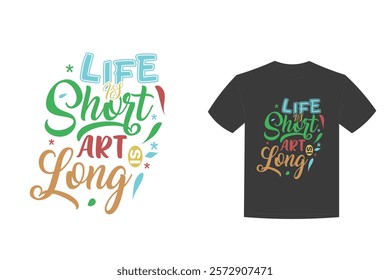 typography quote t shirt design lettering