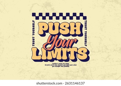Typography retro Inspirational Quote graphic tees design ideas printable templates