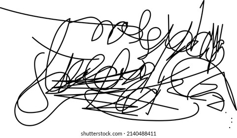 La tipografía arañó imágenes vectoriales de arte abstracto.