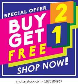 Typography and shape idea for special offer promotion poster, vector illustration, special events, special times, online store. Banner templates. Boost your business sales with this concept. Business