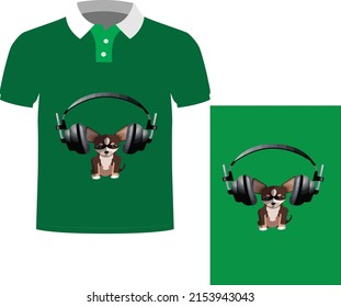 typography slogan with cartoon dogs in astronaut costume illustration