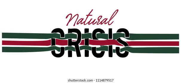 typography slogan with colored stripe and black snake illustration typography slogan with colored stripe and black snake illustration