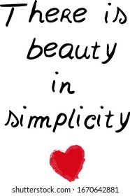 Typography slogan with hand drawn heart illustration for t shirt print or other uses. 