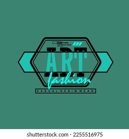 Typography slogan for streetwear tshirt design
