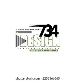 Typography slogan for streetwear tshirt design