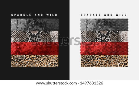 Similar – Image, Stock Photo Glitter in red with plenty of room for text