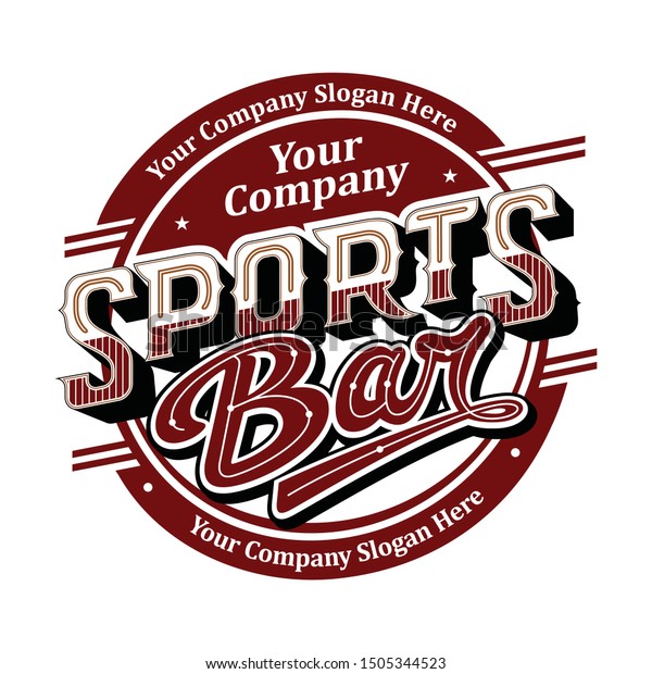 7,596 Sports Bar Logo Stock Vectors, Images & Vector Art | Shutterstock