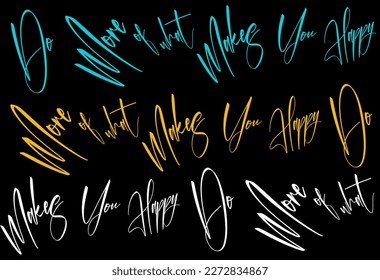 typography street art graffiti slogan print, seamless vector pattern. white text on black background. handwritten words vector for graphic tee t shirt or sweatshirt