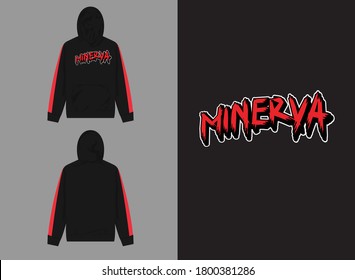 Typography Streetwear Hoodie
MINERVA Typography Design