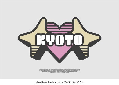 typography streetwear urban fashion template for printing
