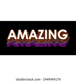 Typography Streetwear, Urban Style Template, Amazing Vector Commercial Use