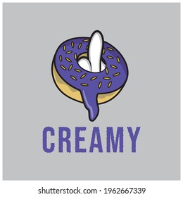 Typography Streetwear, Urban Style Template, Creamy Vector Commercial Use