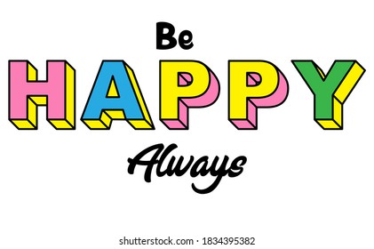 typography stylish graphic design, for tshirt print, vector illustration
