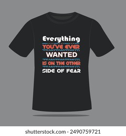 Typography t shirt. 2024 t-shirt design