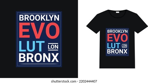 The Typography T Shirt Design