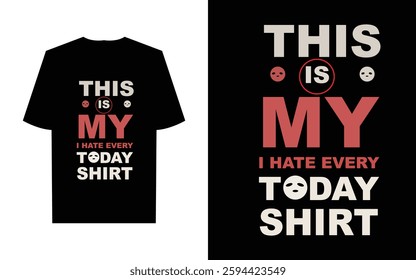 Typography T shirt design design