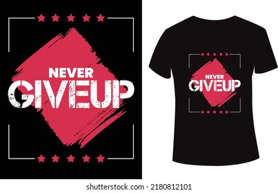 Typography T Shirt Design with Awesome quote