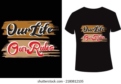 Typography T Shirt Design with Awesome quote