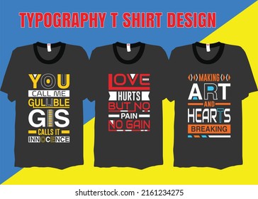 typography T shirt Design bundle