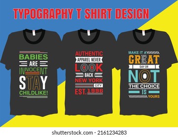 typography T shirt Design bundle