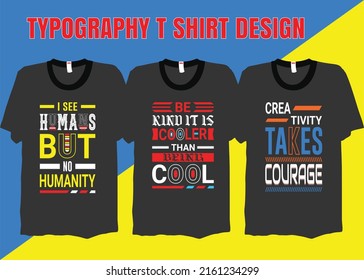 typography T shirt Design bundle