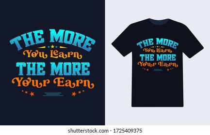 Typography t shirt design for business, mug design, wall design element