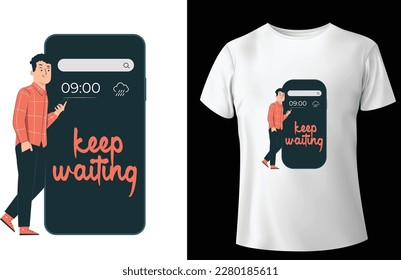 Typography T Shirt Design - Custom Eps Vector - Print Ready Design