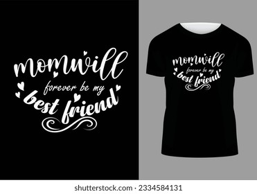 typography t shirt design and custom