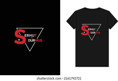 Typography T- shirt design. it's a good looking man t-shirt. that is my own concept.