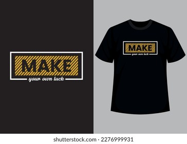 Typography t shirt design for man or women