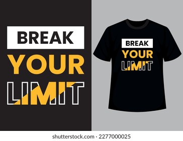 Typography t shirt design for man or women