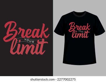Typography t shirt design for man or women