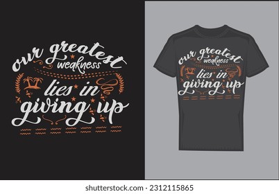 typography t shirt design, motivational quotes t shirt design.